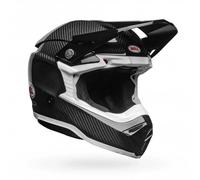 Off-Road Helmet Bell Moto-10 Spherical Solid Gloss Black/White