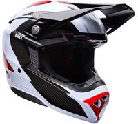 Bell Moto-10 Spherical Fluid, motocross helmet M Black/White/Red