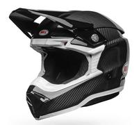 Bell Moto-10 Spherical Solid ECE 22.06 MX Motorbike Helmet Black / White
