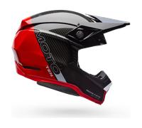 Bell Moto-10 Spherical Strike Motocross Helmet, red, size M for Men
