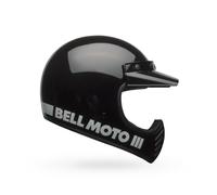 Bell Moto-3 Classic Black motocross helmet black size XL