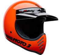 Bell Moto-3 Classic 2026, motocross helmet S Orange/Black