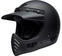 Bell Moto-3 Classic, motocross helmet L Matt-Black/Black