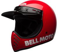 Bell Moto-3 Classic Motocross Helmet, red, size S (55/56)