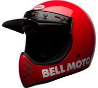 Bell Moto-3 Classic, motocross helmet S Red/White