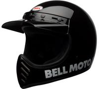 Bell Moto-3 Classic Black motocross helmet black size XL