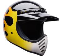 Bell Moto-3 Flint, motocross helmet S Black/Yellow/White