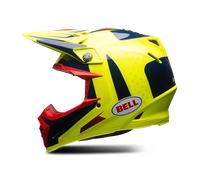 BELL Moto-9 Flex Vice MX Helmet Blue/YellowS Blue,Yellow