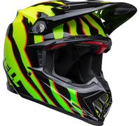 Bell Moto-9S Flex Claw Motocross Helmet, black/green, size XL