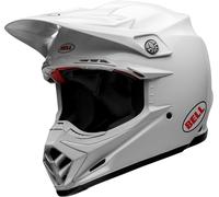 Bell Moto-9S Flex Solid, motocross helmet L White