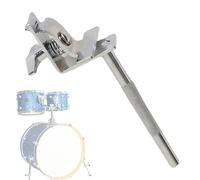 bell mounting clamp standard bass drum bell mounting bracket durable cow bell instrument heavy duty drum clamp for percussion bells drum set