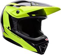 Bell MX-10 MIPS Talon Motocross Helmet, yellow/black, size L (59/60)
