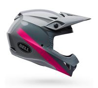 Bell MX-10 Mips Youth Motocross Helmet - AVIATOR GREY / PINK