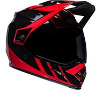 Bell MX-9 Adventure MIPS Dash Motocross Helmet, black-red, size XL for Men