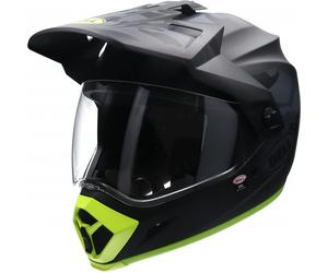 BELL MX-9 ADVENTURE MIPS STEALTH CAMO enduro helmet matt black-hi-viz S
