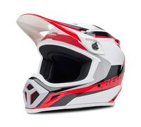 Bell MX-9 MIPS RIFT ECE - motocross helmet - MIPS - adjustable fit - good ventilation - EPS shell - CE EN1078 - trail - enduro - red/white, size: L