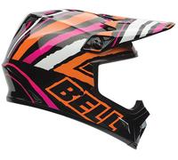 BELL MX-9 TAGGER SCRUB PINK cross helmet black-pink-orange M.