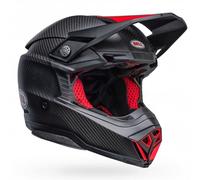 Off-Road Helmet Bell Moto-10 Spherical Satin/Gloss Black/Red