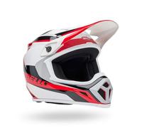 BELL MX Helmet - MX-9 MIPS RIFT - White/Red/Black
