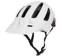 Bell Nomad Women's MTB Helmet 2020: Matte White/Purple Unisize 52-57cm