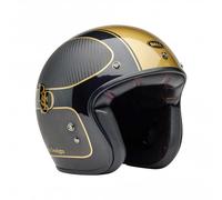 Bell Custom 500 Carbon RSD, open face helmet L Black/Gold