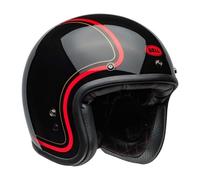 Bell Open Face Helmet - Custom 500 ECE22.06 CHIEF (Black/Red)