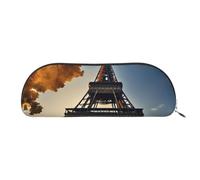 Bell Orchid Print Print Receive Bag Makeup Bag Cosmetic Bags Travel Storage Bag Toiletry Receive Bags Pencil Case Pencil Bag, Beautiful Eiffel Tower Paris, One Size