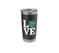 Bell Pepper Love Green Stainless Steel Insulated Tumbler