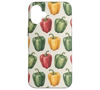 Bell Pepper Pattern Vegetable Case for iPhone 16 Plus