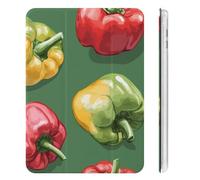 Bell Pepper Slim Tablet Cases Compatible with iPad Mini4/5（7.9in）Mini6（8.3in） With Pencil Holder Protective Cover