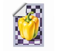 Bell Pepper Study Modern Unframed Wall Art Print A1 (84.1×59.4cm), Wall Decor for Living Room, Bedroom, Office & Home, Art Gift