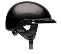 Bell Pit Boss Unisex-Adult Half Street Helmet (Solid Black, Large) (D.O.T.-Certified)