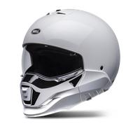 Crossover Helmet Bell Broozer Duplet Gloss White