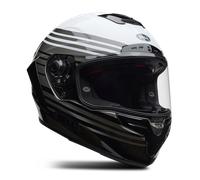 Bell Race Star Dlx Flex Full Face Helmet White/BlackS White,Black