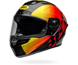 Bell Race Star DLX Flex Offset, full face helmet S Black/Yellow/Red