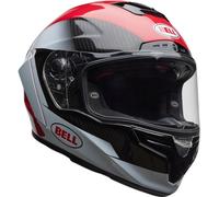 Bell Race Star DLX RSD Corsa Carbon Helmet, black-white-red, size L for Men