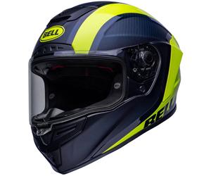 Bell Race Star Flex DLX Tantrum 2, full face helmet L Dark Blue/Yellow