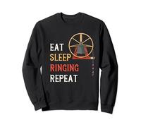 Bell Ringing Ringer Funny Church Bells Campanology Dad Sweatshirt
