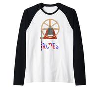 Bell Ringing Ringer Gift Dad Funny Church Bells Campanology Raglan Baseball Tee
