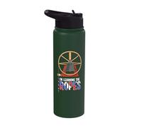 Bell Ringing Ringer Gift Dad Funny Church Bells Campanology Stainless Steel Insulated Water Bottle