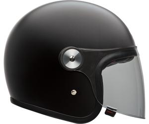 Bell Riot Solid Jet Helmet, black, size S for Men
