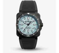 Bell & Ross Br 03 Diver Ceramic Black & Blue Watch BR03A-D-LM-CE/SRB