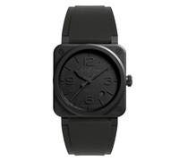 Bell & Ross BR 03 Phantom Black Rubber Strap Watch