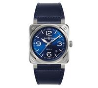 Bell & Ross BR03 Blue Steel Automatic Blue Dial Watch BR03A-BLU-ST/SCA