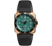 Bell & Ross Ex-Display BR 03 Diver Black Green Bronze Limited Edition Watch PREBR-919