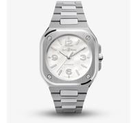 Bell & Ross Mens Mother Of Pearl Steel Watch BR05A-S-MP-ST/SST