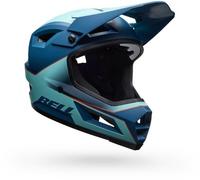 Bell Sanction 2 DLX Mips Full Face MTB Mountain Cycling Helmet Crux Matte Blue