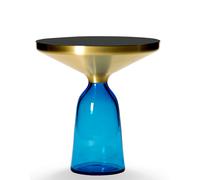 Bell Side Table ClassiCon Brass Saphir blue - 4250682809378