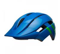 Bell Sidetrack II MIPS Child Helmet - Strike Gloss Blue/Green strike gloss blue/green 47-54cm