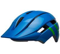 Bell Sidetrack II Mips Childrens Cycling Helmet Strike Gloss Blue/Green